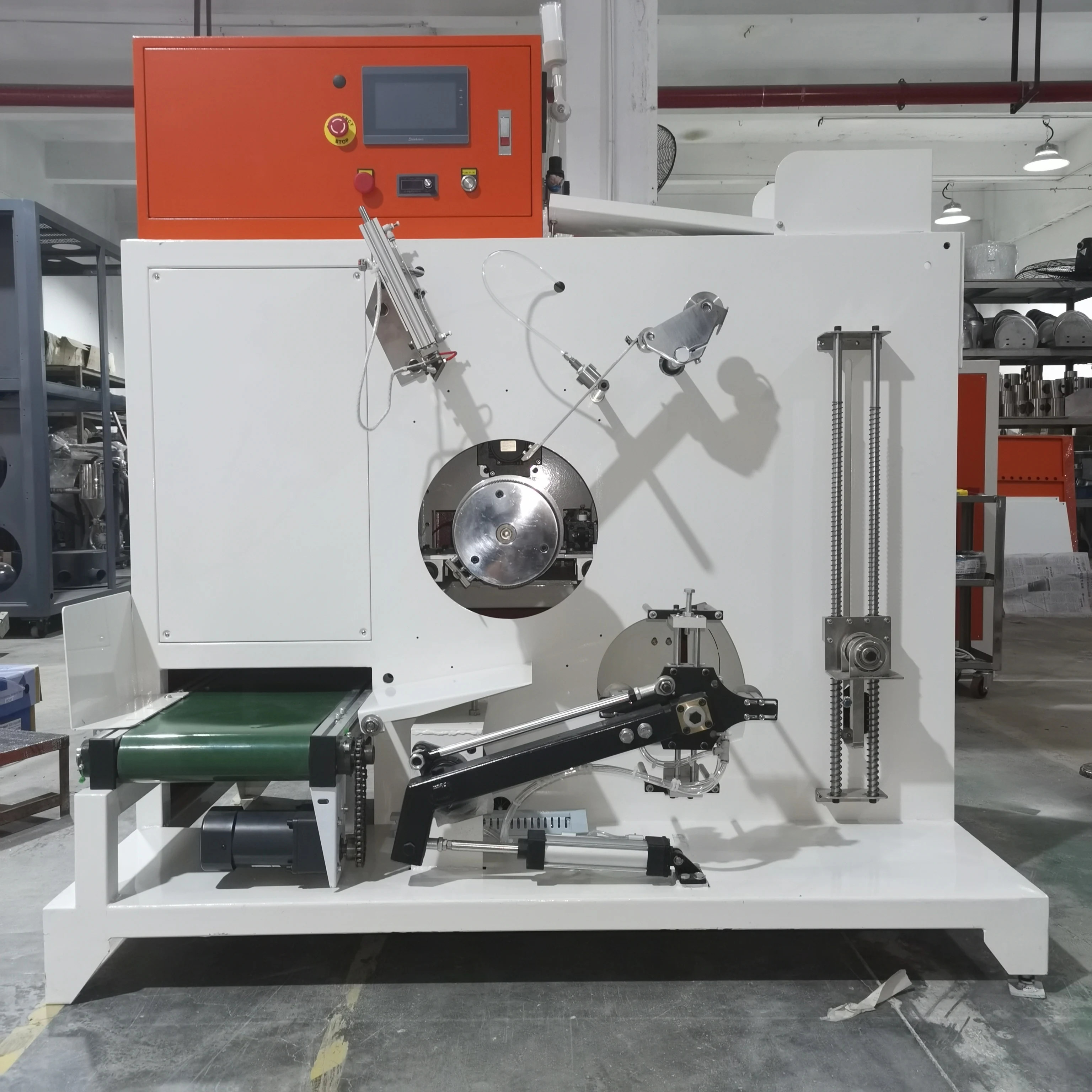 Attrezzatura per macchine per avvolgimento in plastica completamente automatica in PP 	 avvolgitrice Avvolgitrice automatica/completamente automatica per cinghie in PET PP