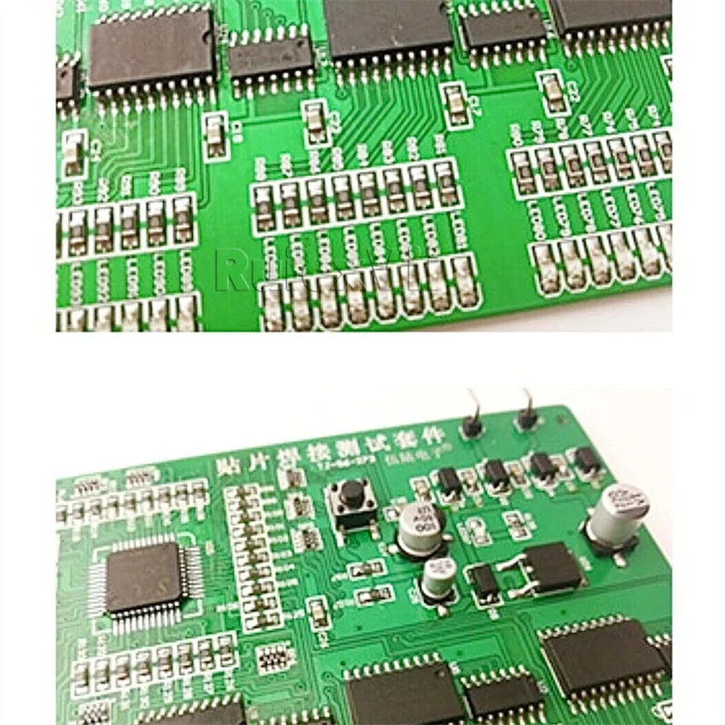 Tablero de práctica de soldadura SMD-SMT, conteo de componentes enormes, LED, Kit de bricolaje, PCB electrónico