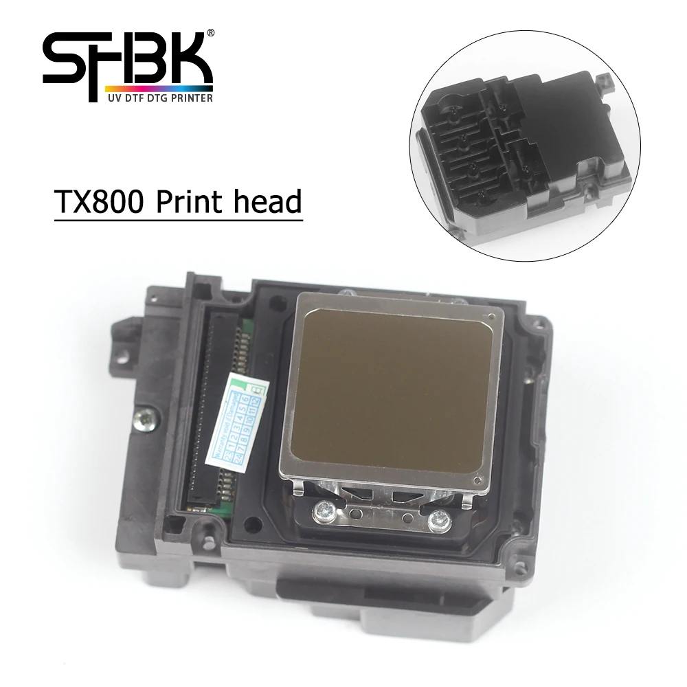 Cabeça de impressão NOVA para Epson TX800 F192040 DX10 DTF DTG UV para TX710W TX720 TX820 TX830 TX700 TX710W TX720W TX800F