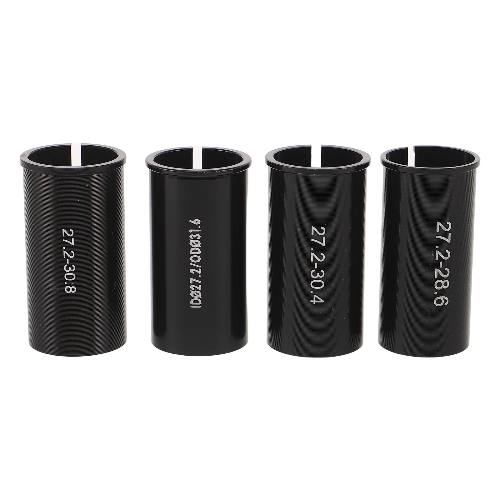 

4Pcs Seat Post Conversion Shim Alloy Reducer Sleeve for Bicycle Seatpost Adapter Enhanced Stability Corrosion Resistant Finish