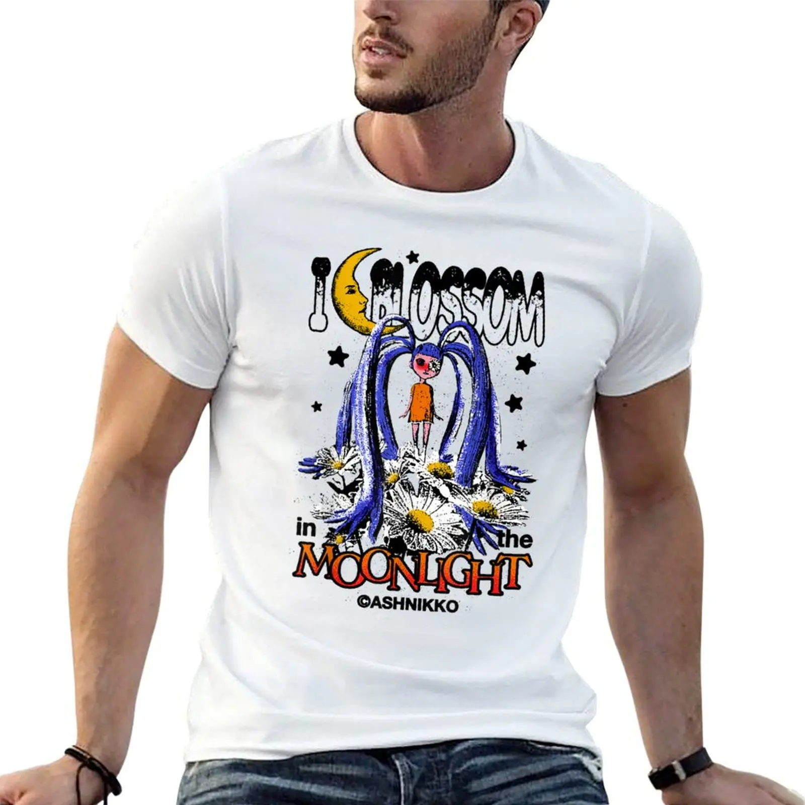 ASHNIKKO - Ashnikko Anime Bunny - ASHNIKKO lover - I Blossom in the Moonlight T-Shirt