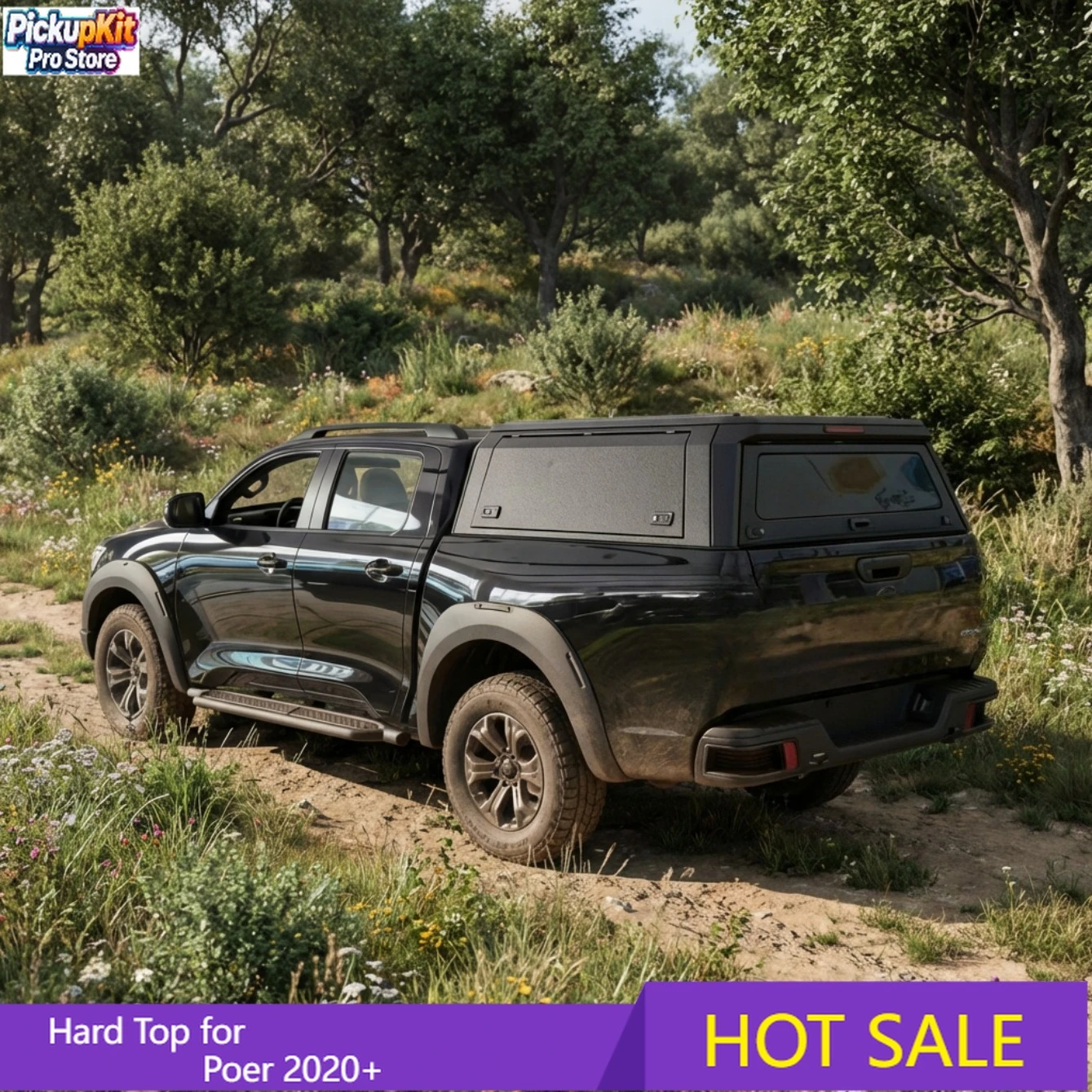 

Оптовая продажа: Новый черный жесткий тент-кунг из алюминиевого сплава для пикапов 4x4, в наличии, для Poer 2020+