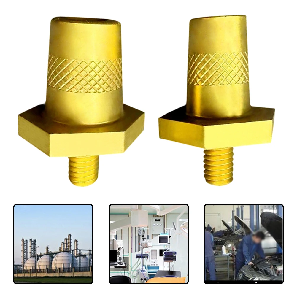 Conical Battery Terminal Connectors in Solid Brass for 12V 36V Applications Including Winches Inverters and High Power Audio