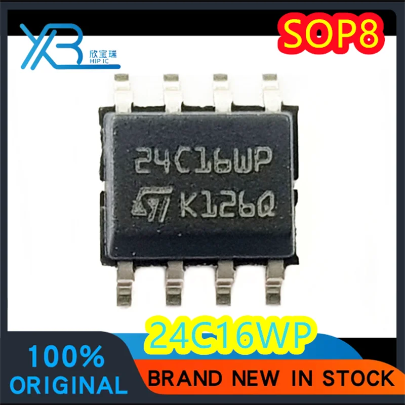Чип-памяти-smd-m24c16-wm-n6tp-24c16wp-sop-8-ic-гарантированно-работает-хорошо-100-новый-быстрая-доставка-4-шт-40-шт