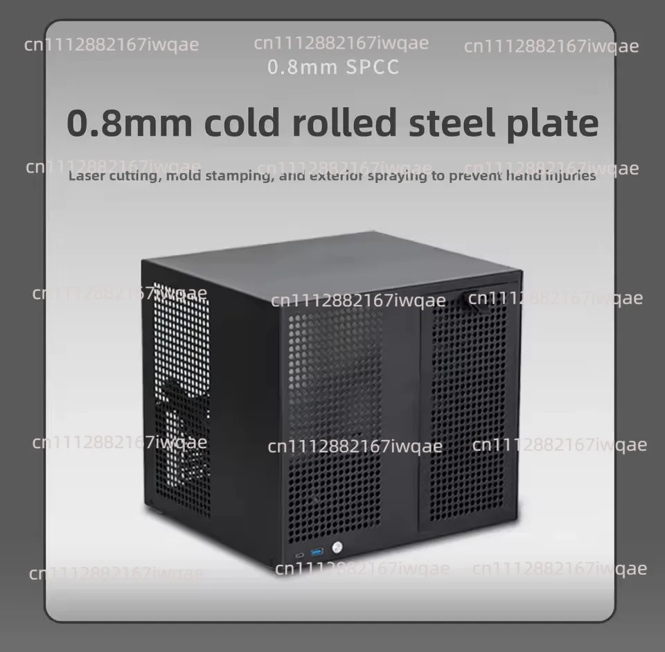 Sagittarius 8-bay NAS chassis with backboard, ATX power supply, MATX full height PCIe, Qunhui AIO storage, UNRAID