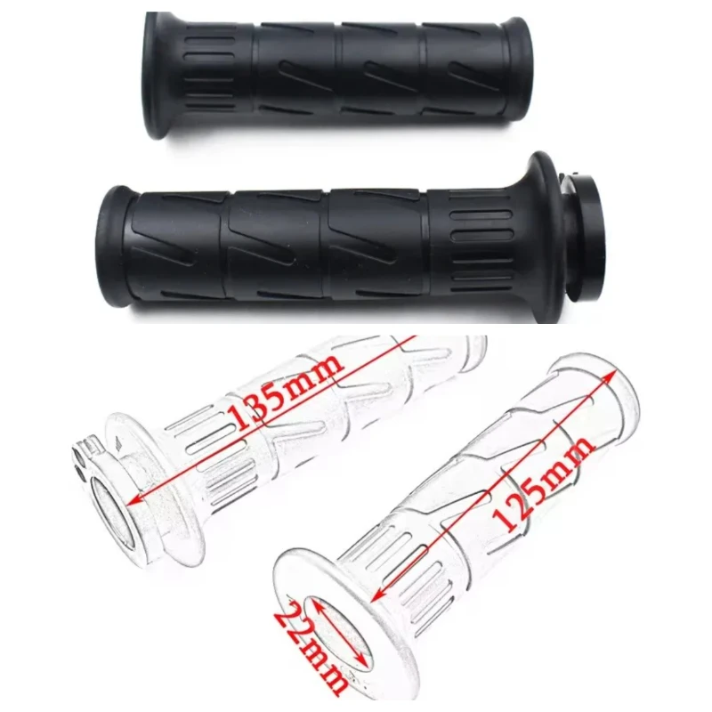 Motorcycle Handle Grips for KAWASAKI Z900 Z650 Z800 Ninja ZX-6R 636 ZX-10R ZX-7R ZX-9R ZX-12R ZX-14R Handlebar Throttle Control
