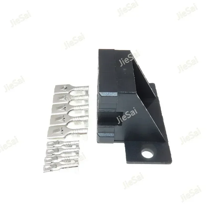 9 Pin Automotive Relay Fuse Holder Female Connector With Terminals