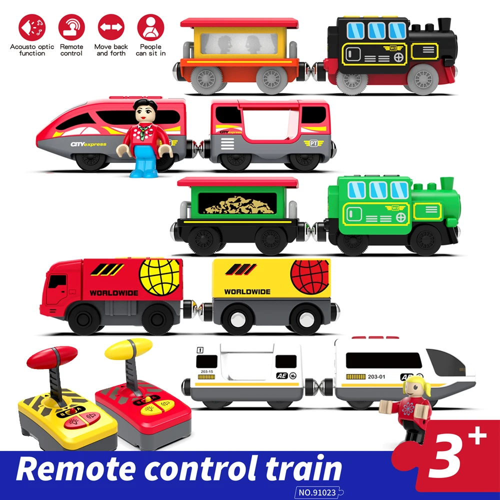 Tren Eléctrico Magnético con Control Remoto, Juguet para Niños 4-12 Años Tren Eléctrico Magnético con Control Remoto, Juguet para Niños 4-12 Años
