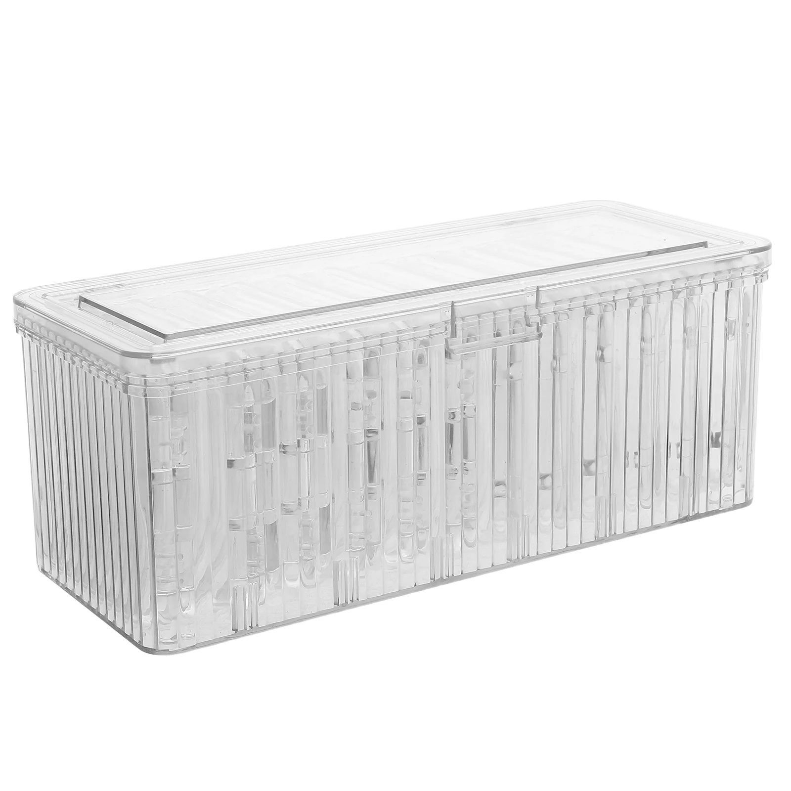 

1 Set Clear Acrylic Jewelry Box 12 Compartment Anti-Tarnish Portable Organizer For Earrings Rings Necklaces Travel Storage Case