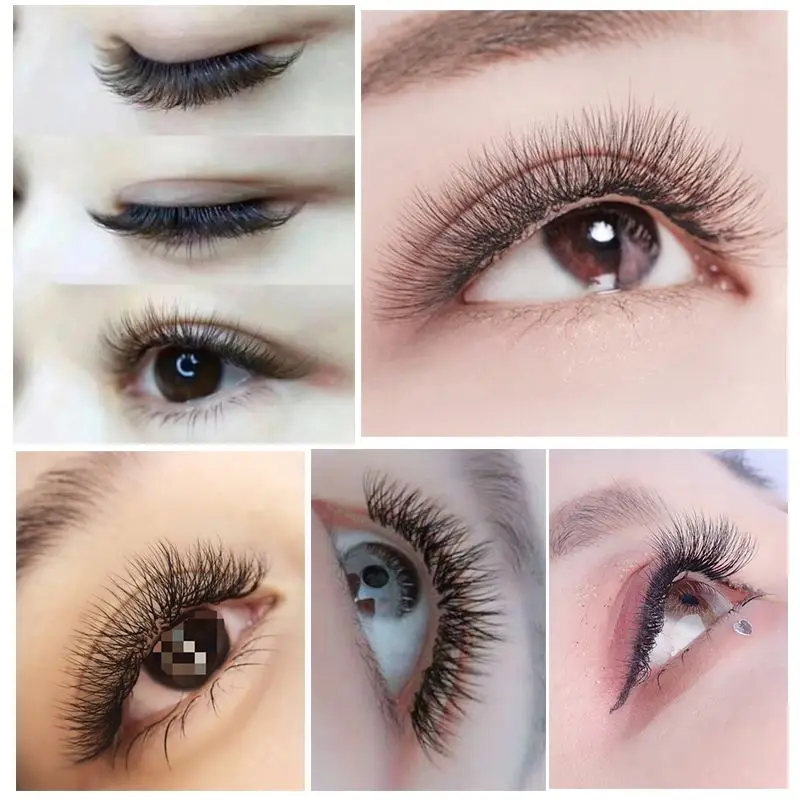 Artstar extensões de cílios em forma de w, fãs pré-fabricados, 3d 4d 5d 6d c cc d curvado, aparência natural, cílios postiços para melhorar a sobrancelha