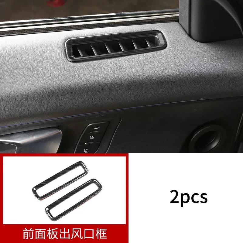 Black Items for Changan UNI-K 2021-2023 UNIK Central Control Gear Head Air Outlet Decorative Frame