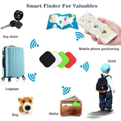 Détecteur de clé d'alarme anti-perte pour animaux de compagnie, mini traqueur GPS Bluetooth, localisateur sans fil, traqueurs d'activité intelligents, sac pour enfant, portefeuille