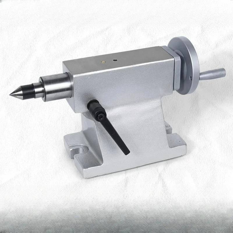 Four-axis lathe tailstock Manual telescopic 135/210 tailstock numerical control Indexing head Adjustable tailstock