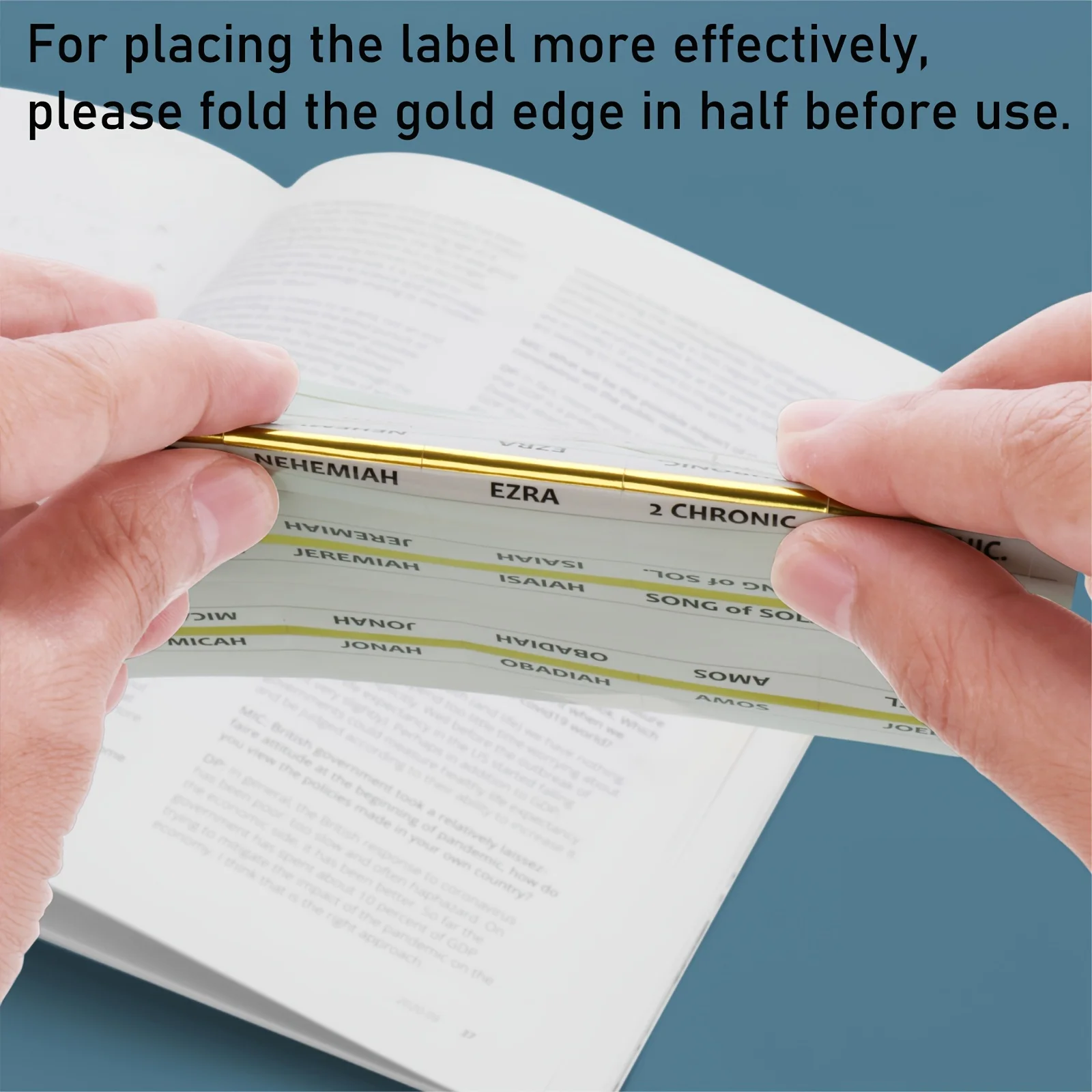علامات تبويب الكتاب المقدس ذات الحواف الذهبية ، علامات تبويب الكتب ، علامات تبويب علامات الكتاب المقدس ، العهد القديم والجديد #5