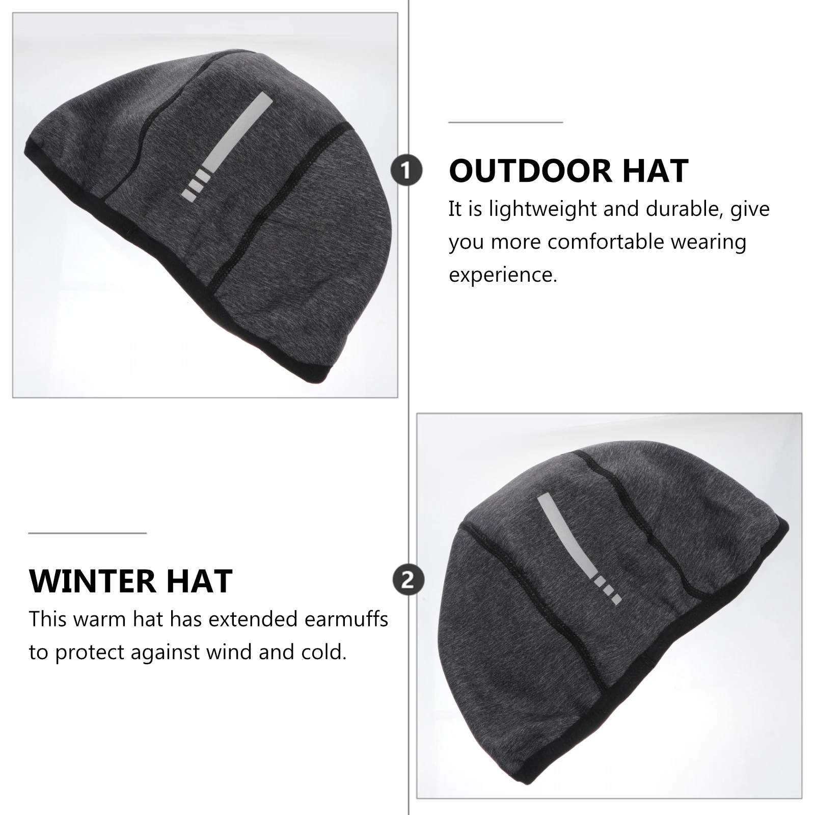 

1Pcs Winter Warm Hat Windproof Extended Earmuffs Cold Protection Outdoor Sports Cycling Skiing Headgear Winter Hat
