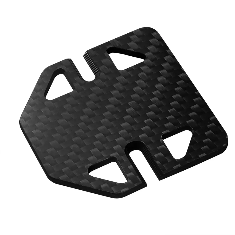 

Carbon fiber short card electric adjustable fixing plate for traxxas Slash 4x4