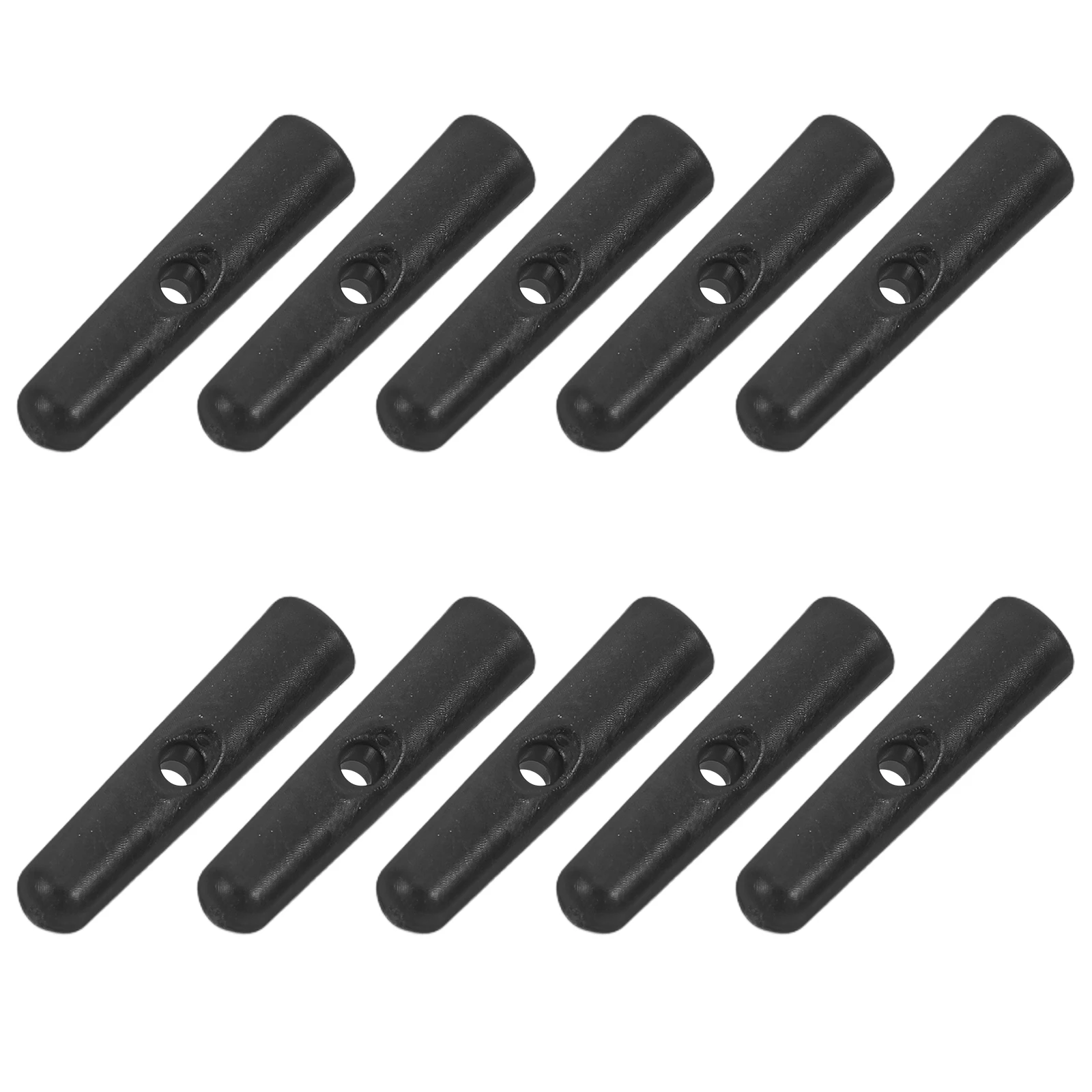 

10 Pcs Umbrella Bead Accessories Durable Plastic Parasol Tail Beads Long Handle Sunshade Tassel Replacements Repair Parts