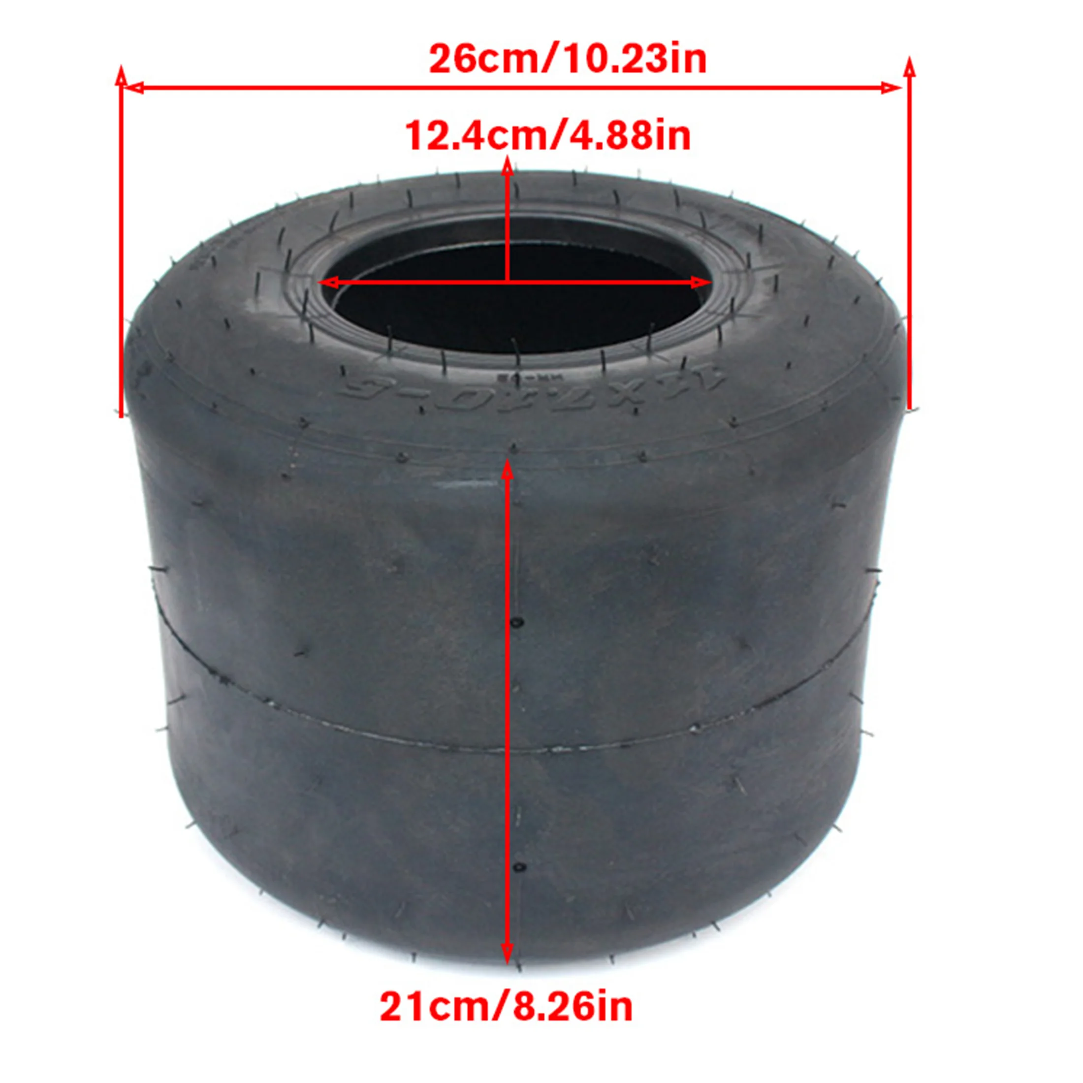 Drift kart vacuum tires 11x7.10-5 rear smooth tubeless racing drift tires suitable for kart drift tire