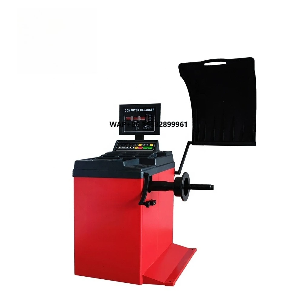 

W-50pro Factory High Quality Tyre Dynamic Balancing Machine Automatic Wheel Balancer With Cover