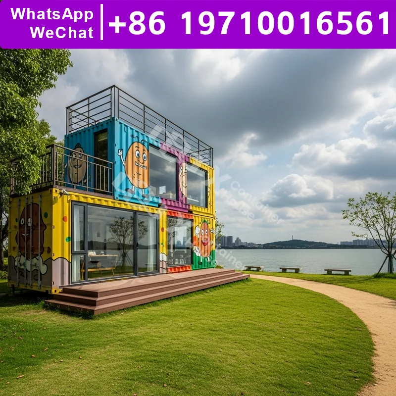 

Двухэтажный контейнерный дом с сертификатом ISO CE, модульные дома из контейнеров для перевозки, многокомнатные дома в Флориде, стоимость модульных домов