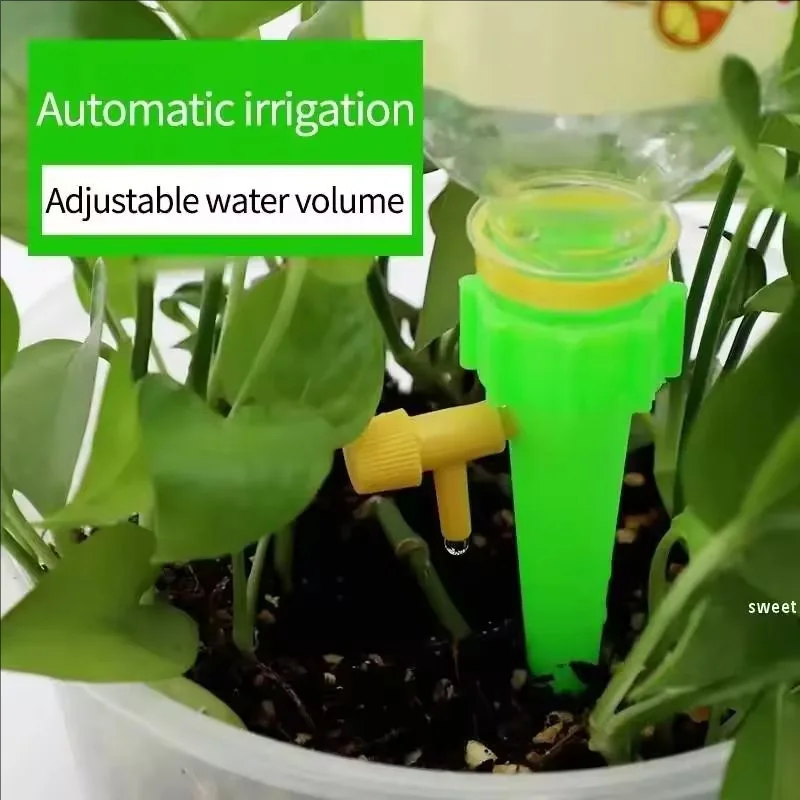 10/20pcs Automatic Drip Irrigation System Self Watering Adjustable for Flower Plants Greenhouse Garden Auto Water Dripper Device