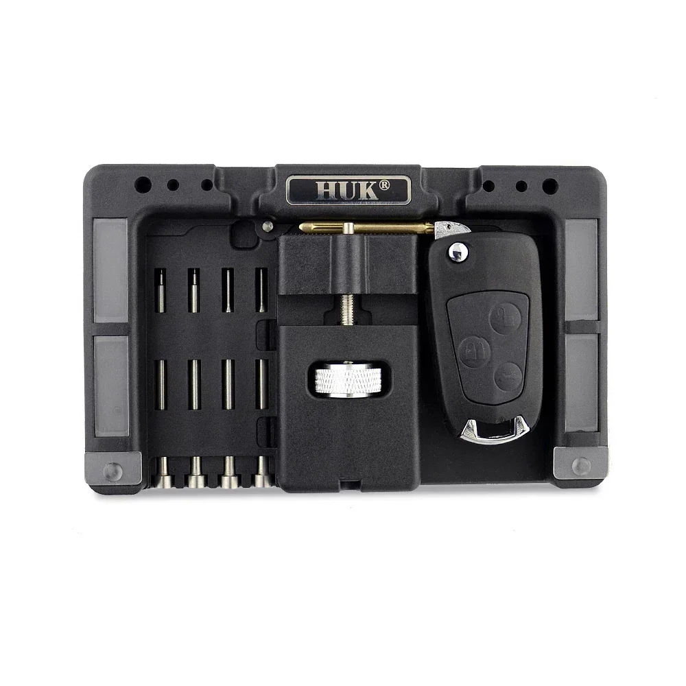 For Original HUK Car Key Fixing Tool Vice Of Flip key Pin Remover Split Disassembly Pin Tool for Locksmith Tool With Four Pins