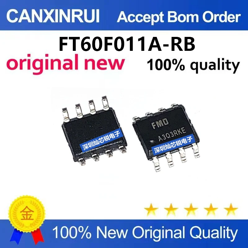 (5-100pieces)Brand new original FT60F011A-RB SMD SOP8 pure IO type 8-bit MCU microcontroller chip