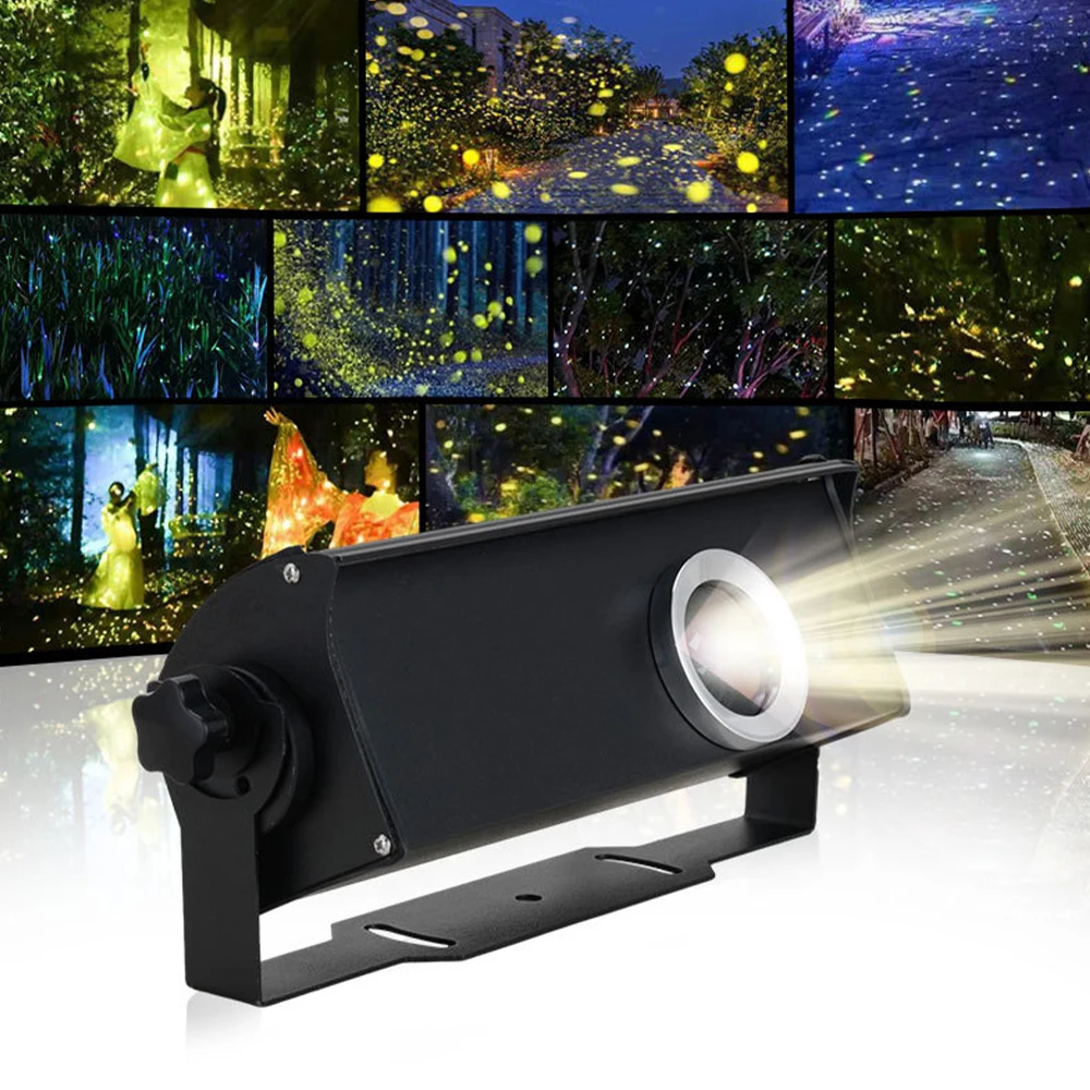 Starry sky full color projection lamp IP65 outdoor scenic park project lighting waterproof starry lawn laser spotlights