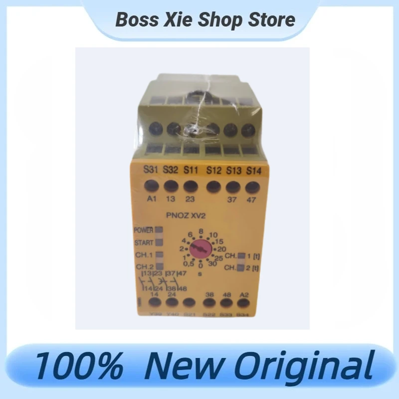 New Original PNOZ XV2 30/24VDC 2n/o 2n/ot 774500 Safety Relay