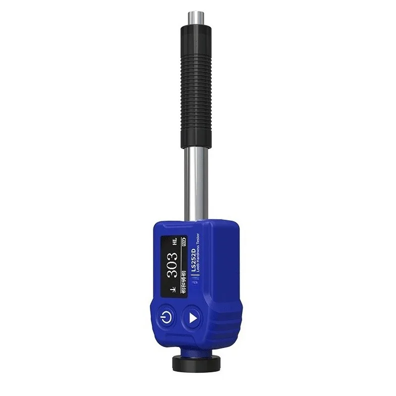 Mini Integrated Hardness Testing Device LS252D Dual-coil Tech Auto Angle Compensation Industrial Metal Hardness Detector