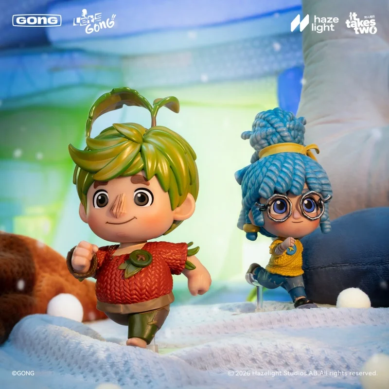 

В наличии POP MART Let's GONG Series-It Takes Two Series-Фигурка Коди / Мэй, таинственная коробка-сюрприз, подарок