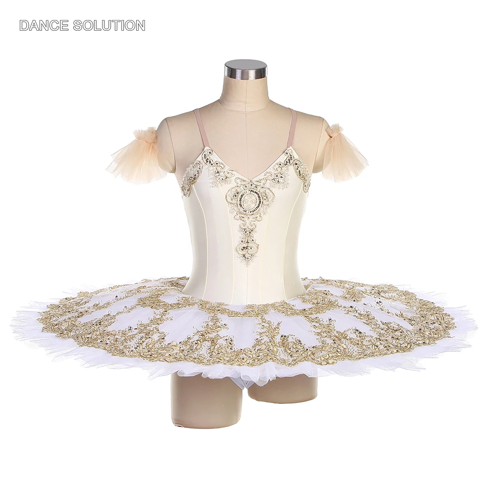 Women Professional Ballet Tutu Costumes Spandex Bodice with Appliques Stage Performance Tutus Adult Child Dancewears BLL537