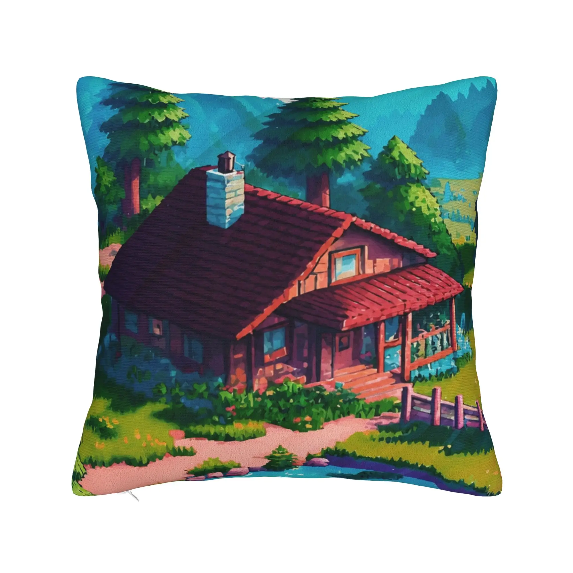 Stardew Valley Animals Pillow Covers Stuff Printed Cushion Cover Decorative  Throw Pillow Case Cover Home Multi-Size