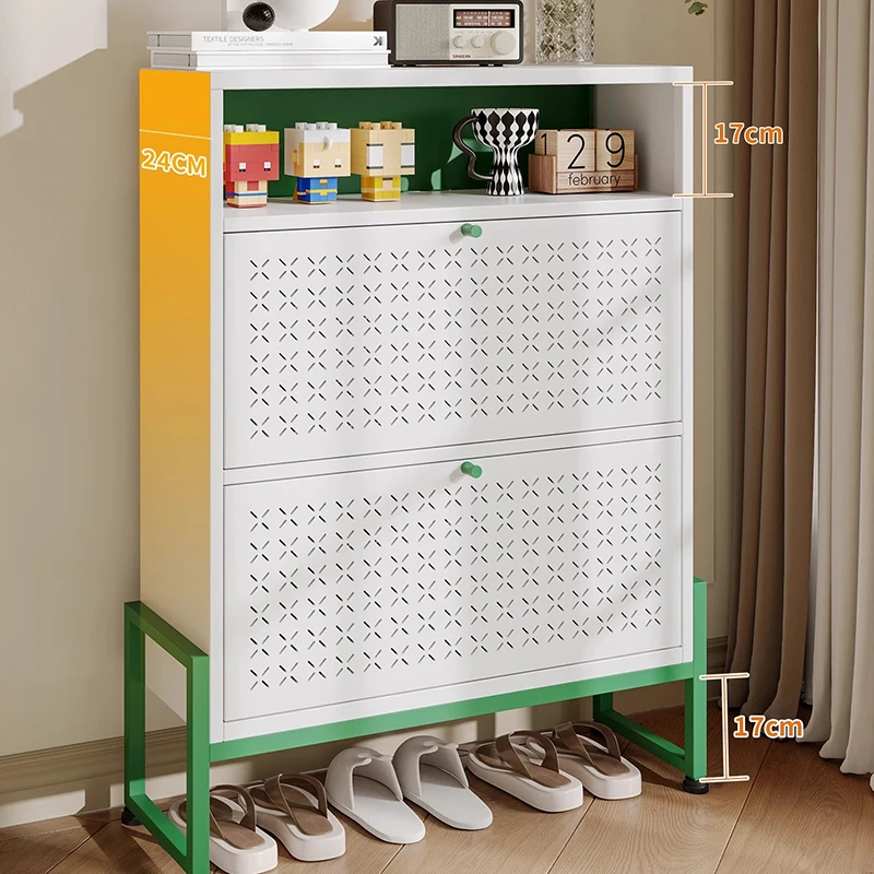 

Minimalist Elegant Storage Shoe Cabinets Unique Shoes Organizer Zapatero Style Organizador De Zapatos Living Room Furniture