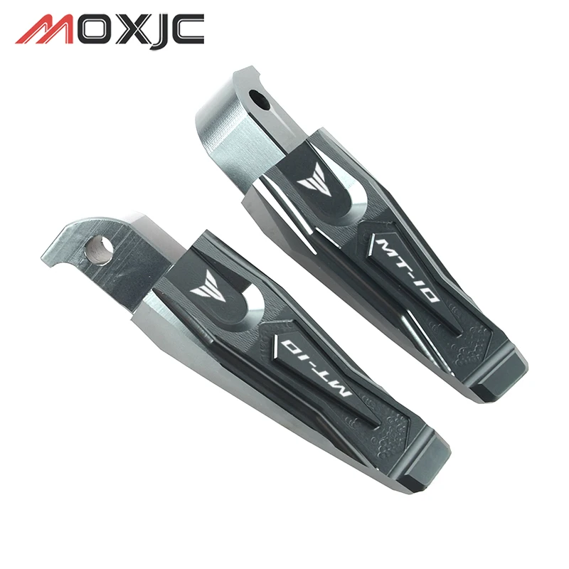 

CNC Aluminum Rear Passenger Footrests Foot Rests Pegs Rear Pedals Peg for YAMAHA MT-10 2018-2023