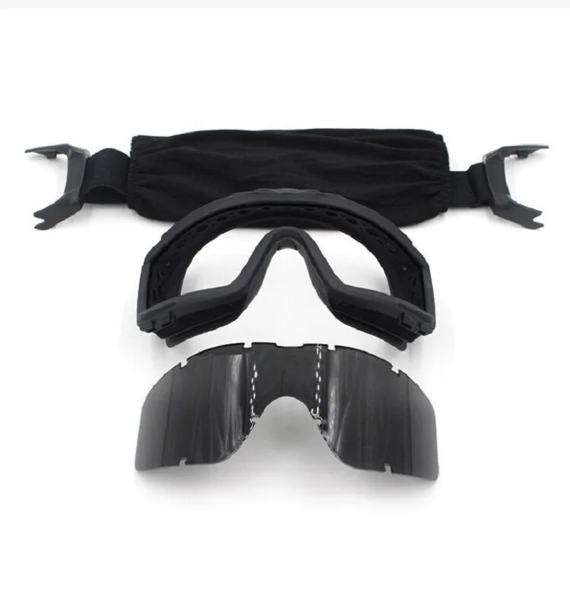 戦術的なデザートゴーグル軍用防風防曇耐衝撃性スポーツアイウェアサイクリング、エアガン、アウトドアアドベンチャー用