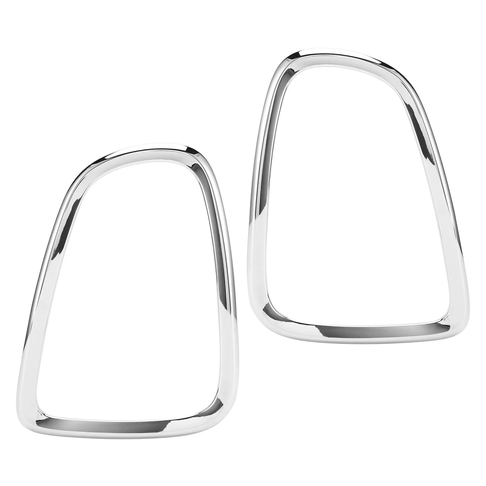 2Pcs Tail Light Cover Trim Bezel Plating Color for Mini Cooper R56 R57 R58 R59 2007‑2014 OEM Replacement Rear Lamp Ring Guard