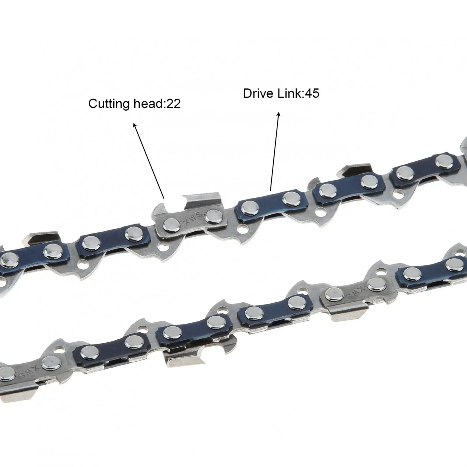 Imagem -03 - Cadeia e Guia Bar Conjunto para Chainsaw Substituição Bitola 45 Drive Linkage 8lp Pitch 12 050 Pcs por Conjunto