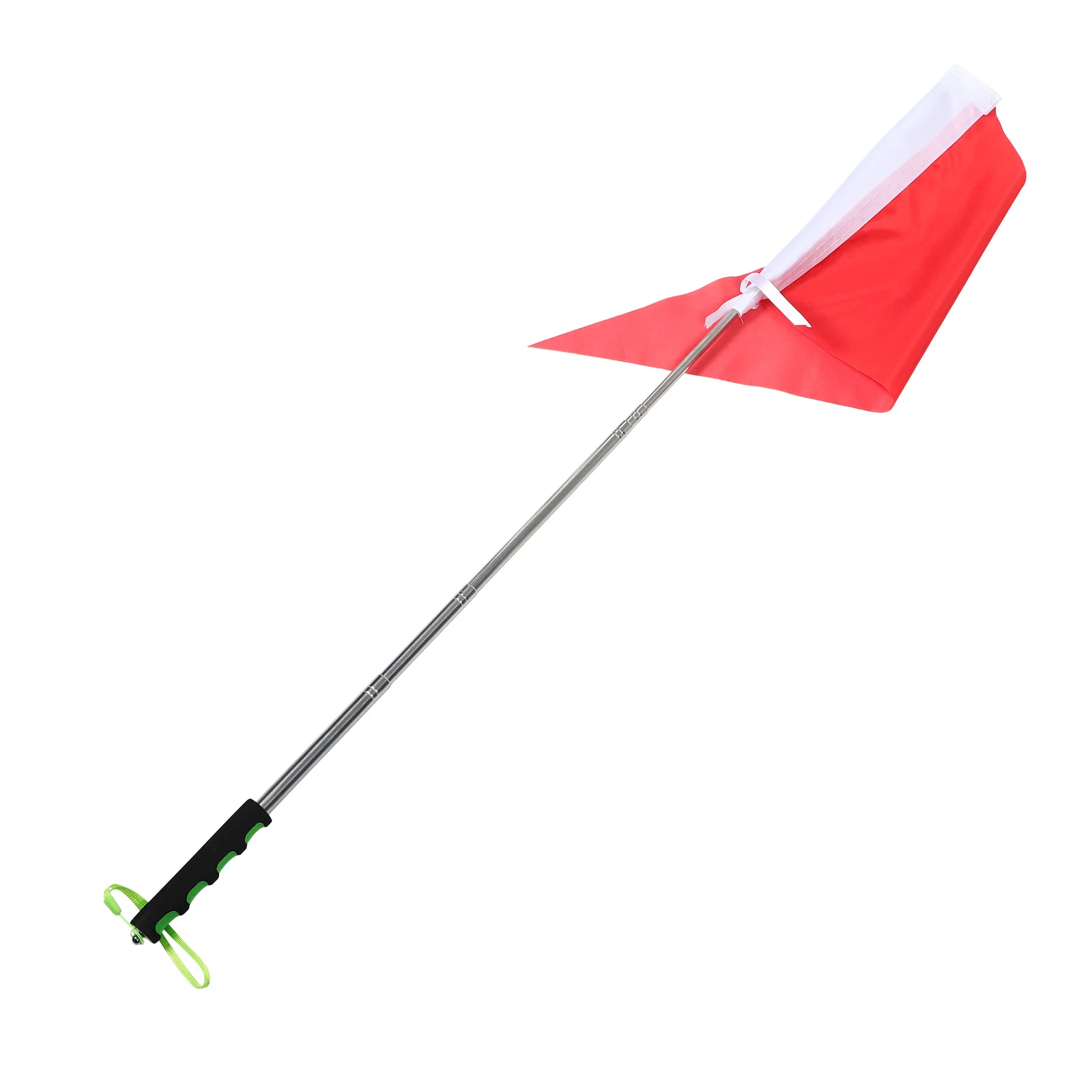 علم الدليل السياحي المحمول تلسكوبي صغير للرحلات المدرسية والأنشطة الخارجية وعلم إشارة السلامة وأعلام يدوية على العصا #3