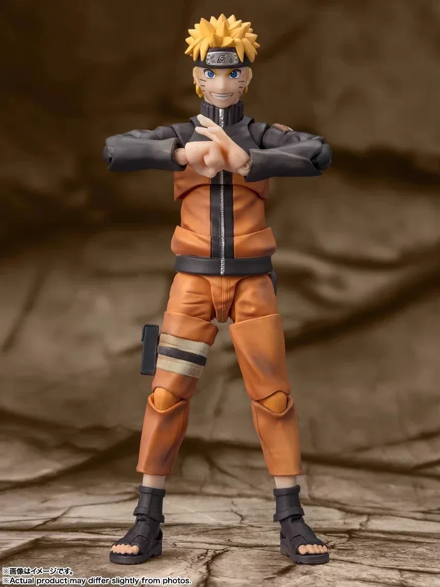 Bandai SH Figuarts SHF Tamashii Nations Store TNT Naruto Uzumaki Battle Scarred Editio Action Figures Model Toy