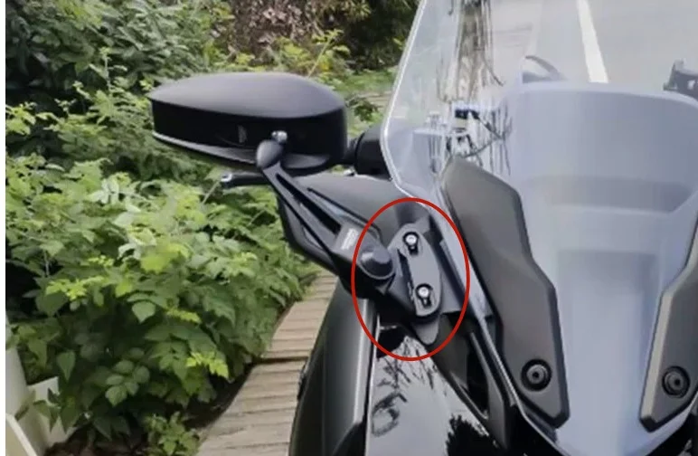 For XMAX300 2023-2024 Dedicated Mirror Forward Bracket Rearview Mirror Relocation Mount Modified Scooter Accessories