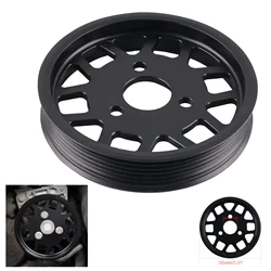Aluminum Power Steering Pulley 32421740858 For BMW E46 E36 E39 E38 X5 E53 Z3 For BMW M52TU M54 Engine Parts