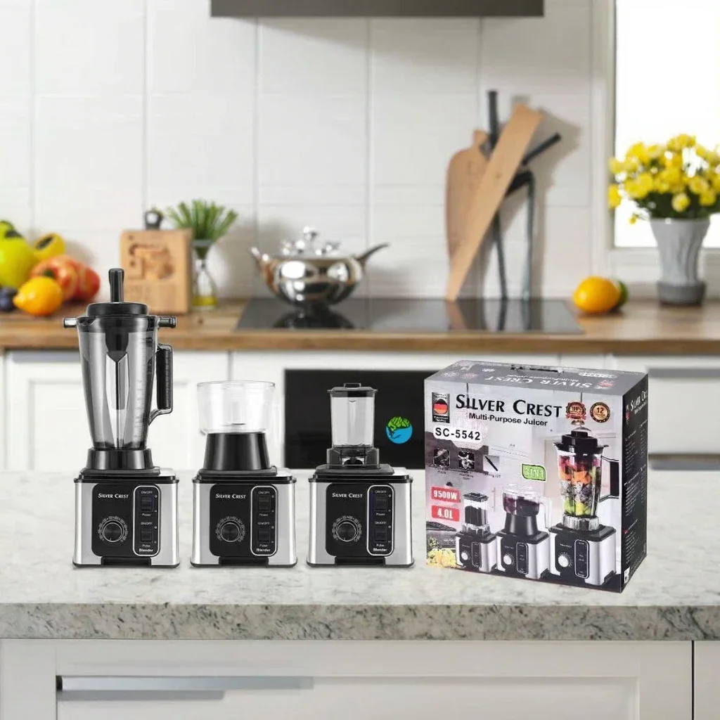 

【Hot】High-Speed Electric Citrus Juicer with Stainless Steel Blades Masticating Blender for Household & Outdoor Hotel Use