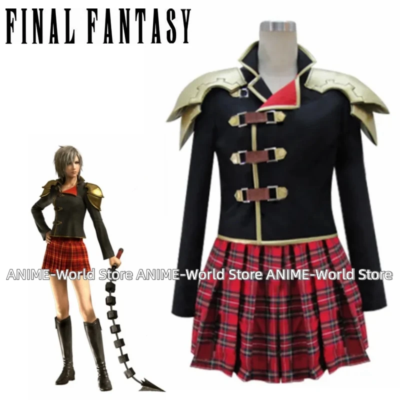 

Game Final Fantasy Type 0 Cosplay Whip Wielder Seven Sebun Halloween Cosplay Costume Party Custom Made Any Size