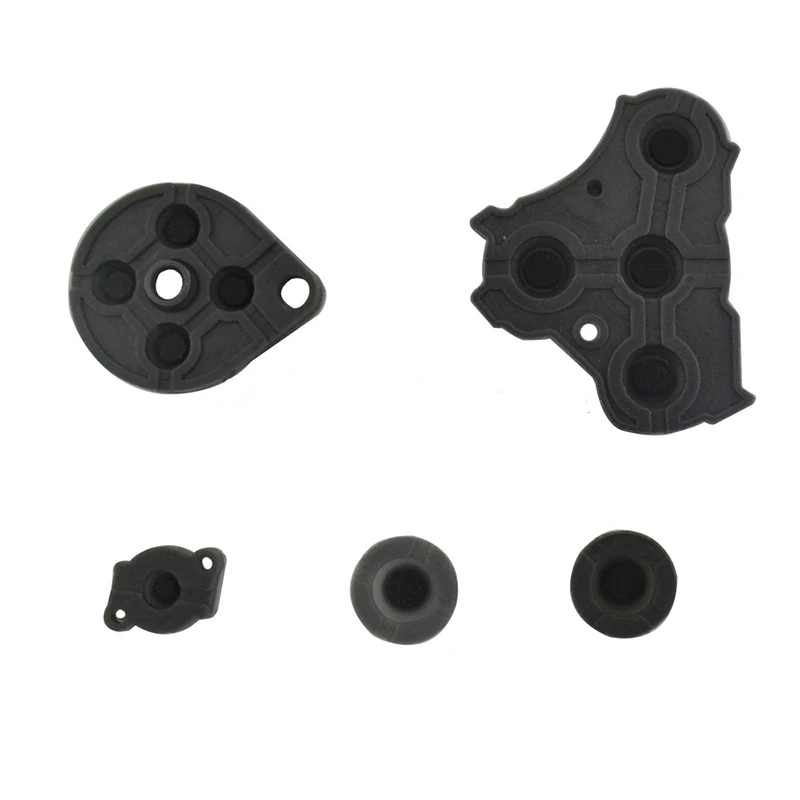 YuXi 1 Набор для NGC проводящие клейкие кнопки сменный контроллер силиконовый Кондуктивный резиновая подкладка для кнопок резиновый коврик