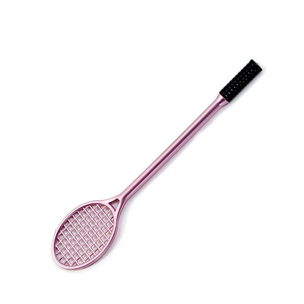 

Smooth Writing 0.5mm Pens Adorable Badminton Style Fine Tip for School Stationery Art Projects Friends Gift Pink