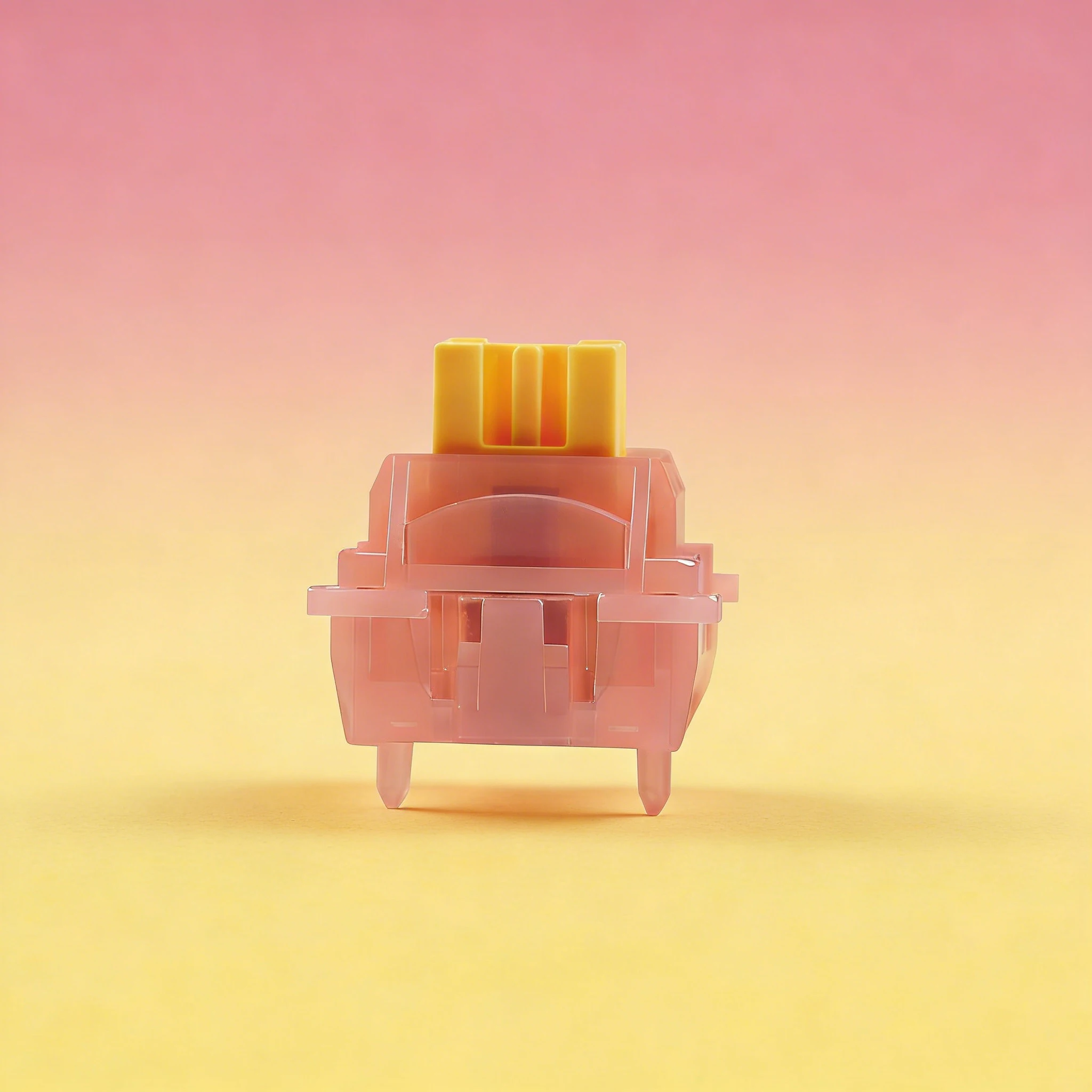 Przełącznik magnetyczny Outemu Peach Silent 2-pinowy liniowy, wstępnie smarowany, 40g, do klawiatur Wooting z przełącznikami Hall Effect, do gier i biura. — zdjęcie produktu 2