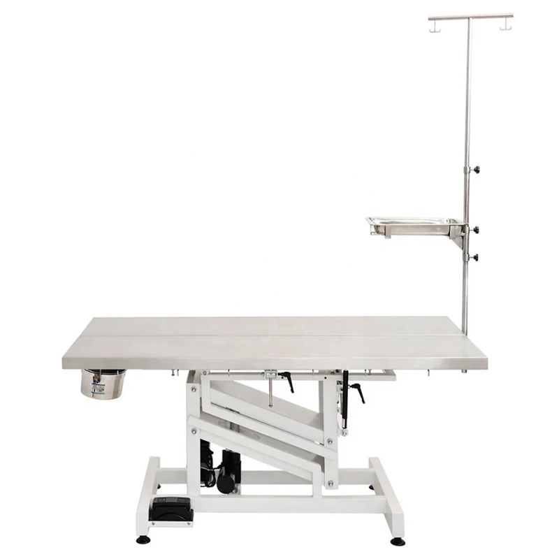 

Hot Sale Veterinary Exam Lift Table Animal Operating Table 304 Stainless Steel Grooming Table Veterinary