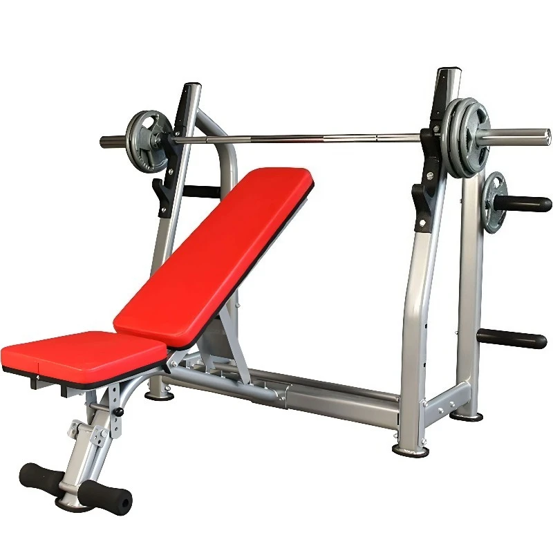 Foldable Steel Weight Bench Solid Construction For Gym Bench Press Squat Rack And Full Body Fitness Workout 