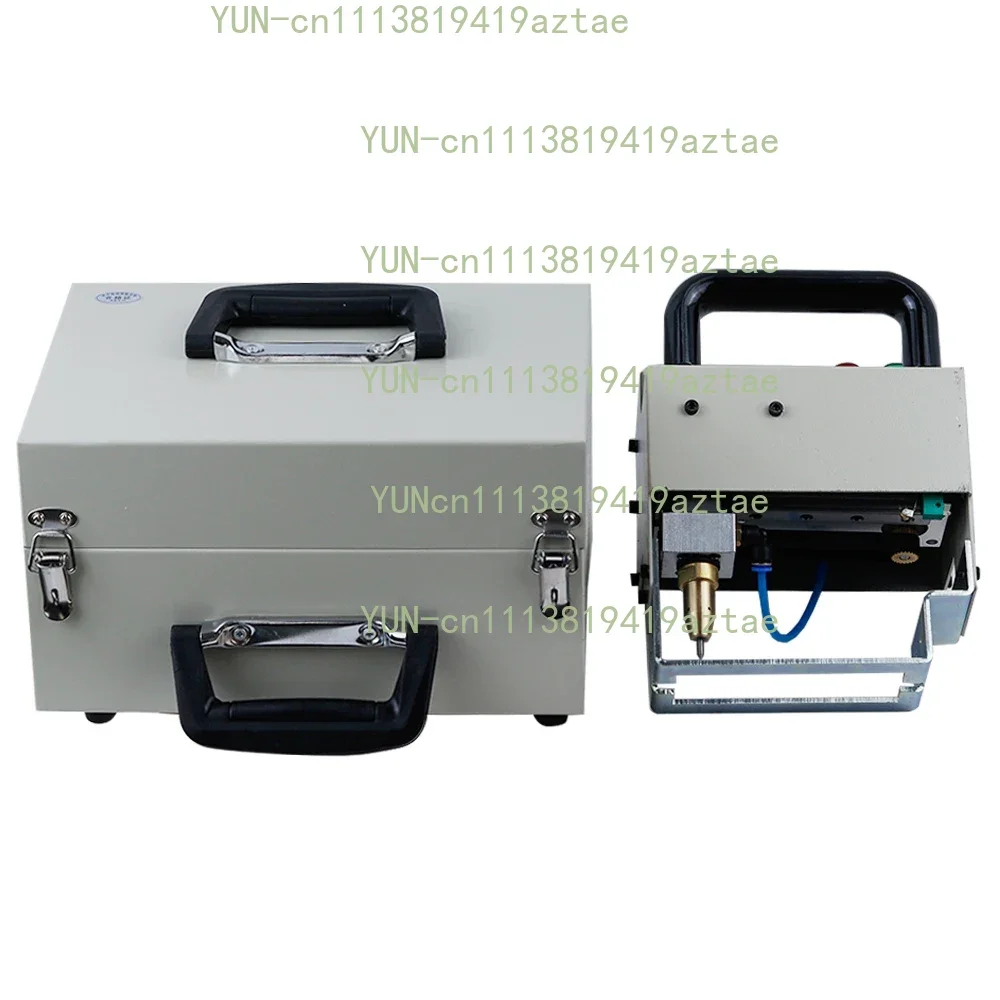 Portable Metal Pneumatic Dot Peen Marking Machine For VIN Code(80*30mm) Frame Marking Machine chassis number 220V/110V